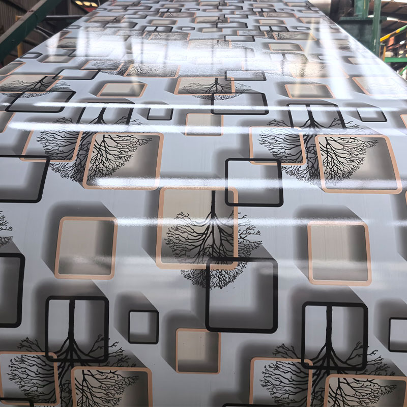 0.1-5mm Good Price Customized Various Color Patterns PPGI PPGL Color Coated Prepainted Galvanized Steel Coil Color Coated Roll